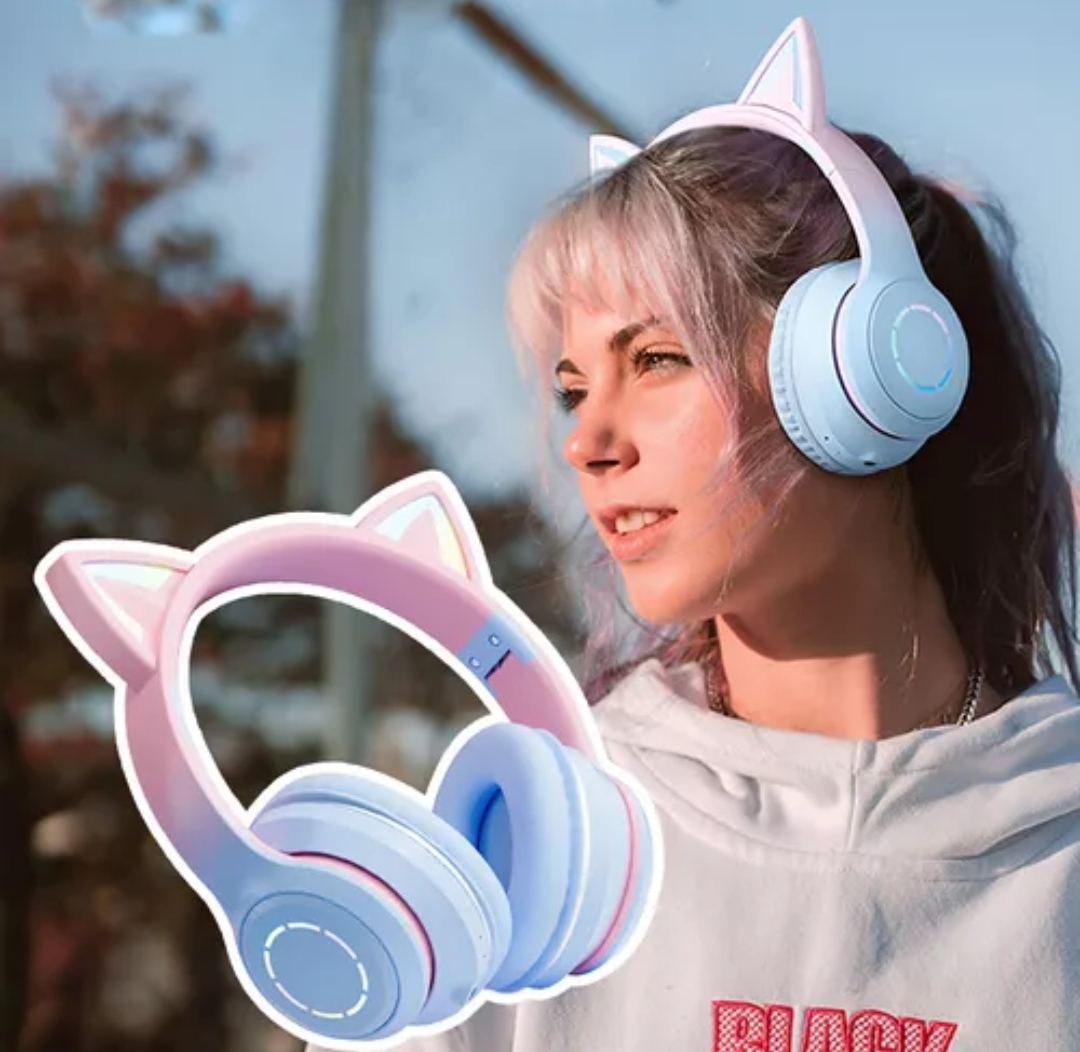 accesorios para electronica - Auriculares bluetooth para niñas 4