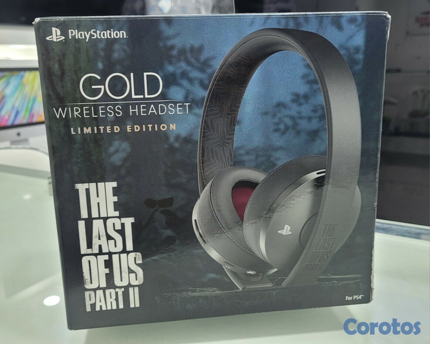 consolas y videojuegos - Audifonos Gold ps4 the last of us Edicion Especial  1