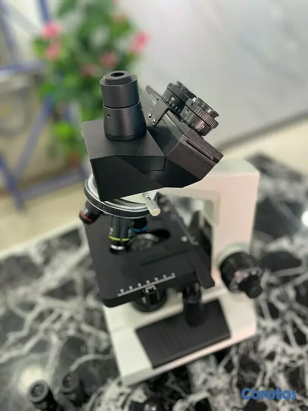 equipos profesionales - Microscopio biologico profesional para laboratorio 40X~1600X Microscopio clinico 6