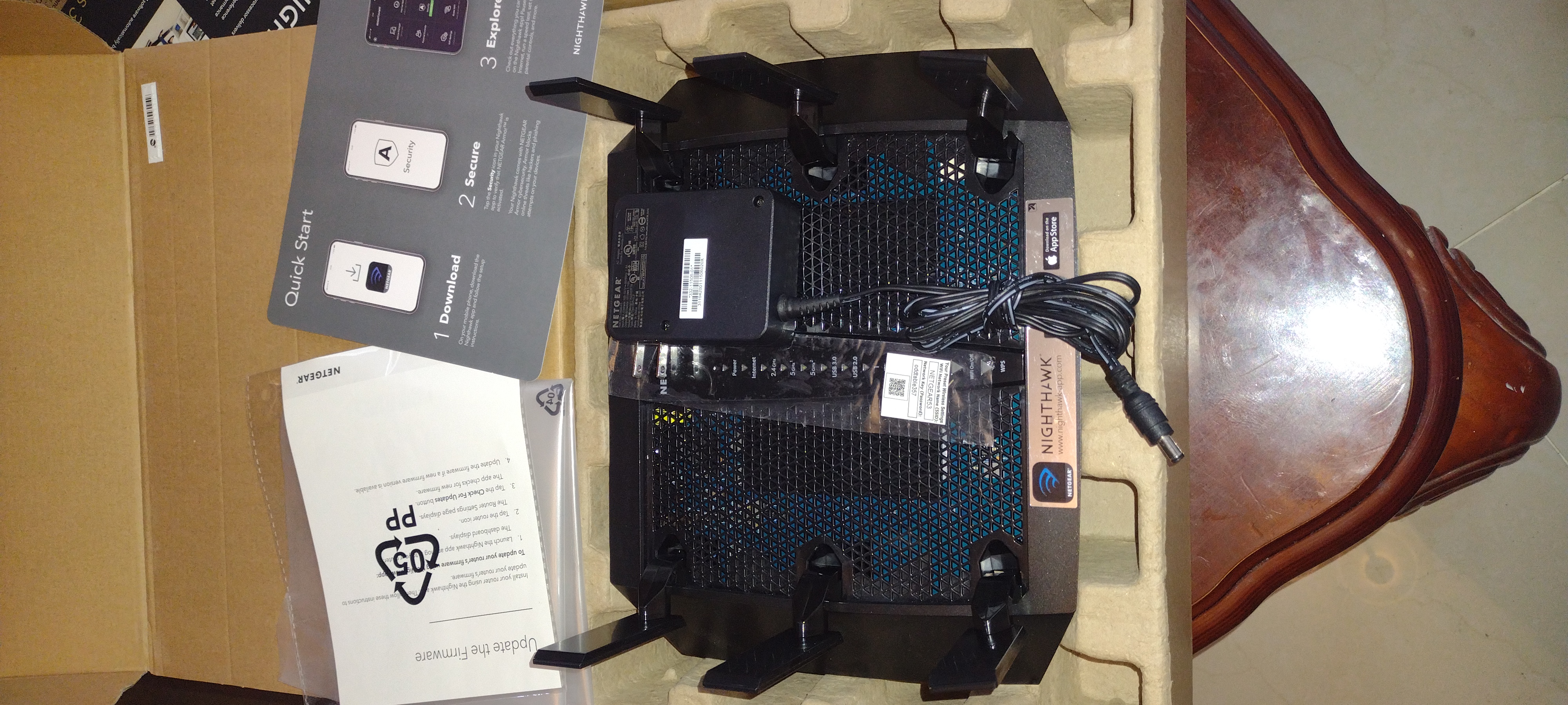 otros electronicos - Router Netgear Nighthawk X6 5