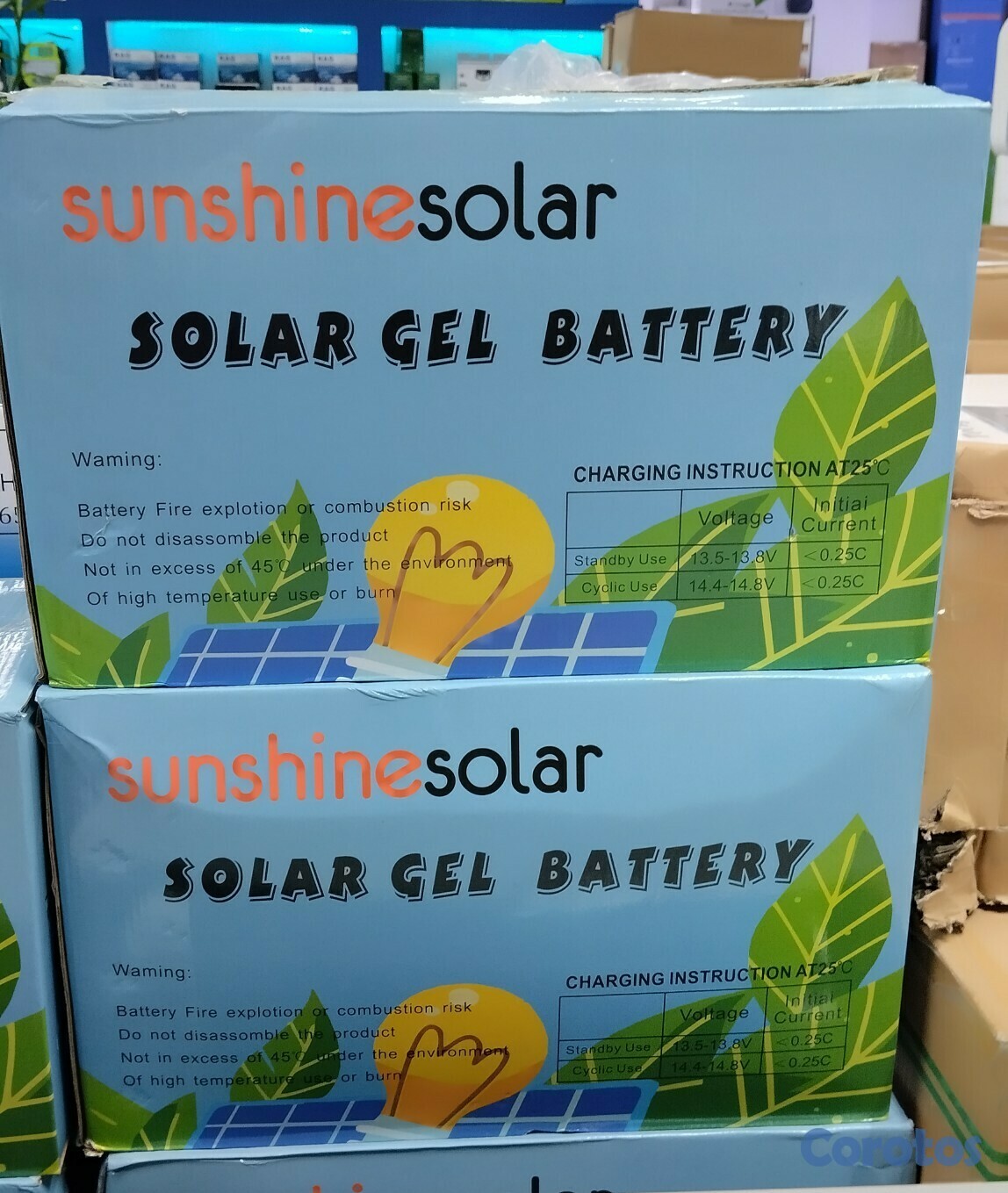 plantas e inversores - Baterías , e inversores 9