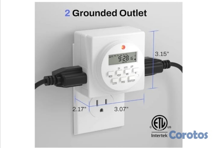 otros electronicos - Tomacorriente timer 5