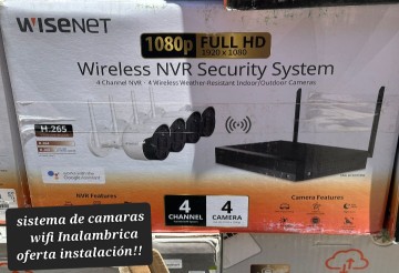 camaras y audio - Sistema de camaras wf oferta instalación  1