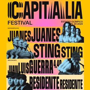 taquillas para eventos - Capitalia festival boletas Fisicas terreno Abril 20 440 Juanes, Residente