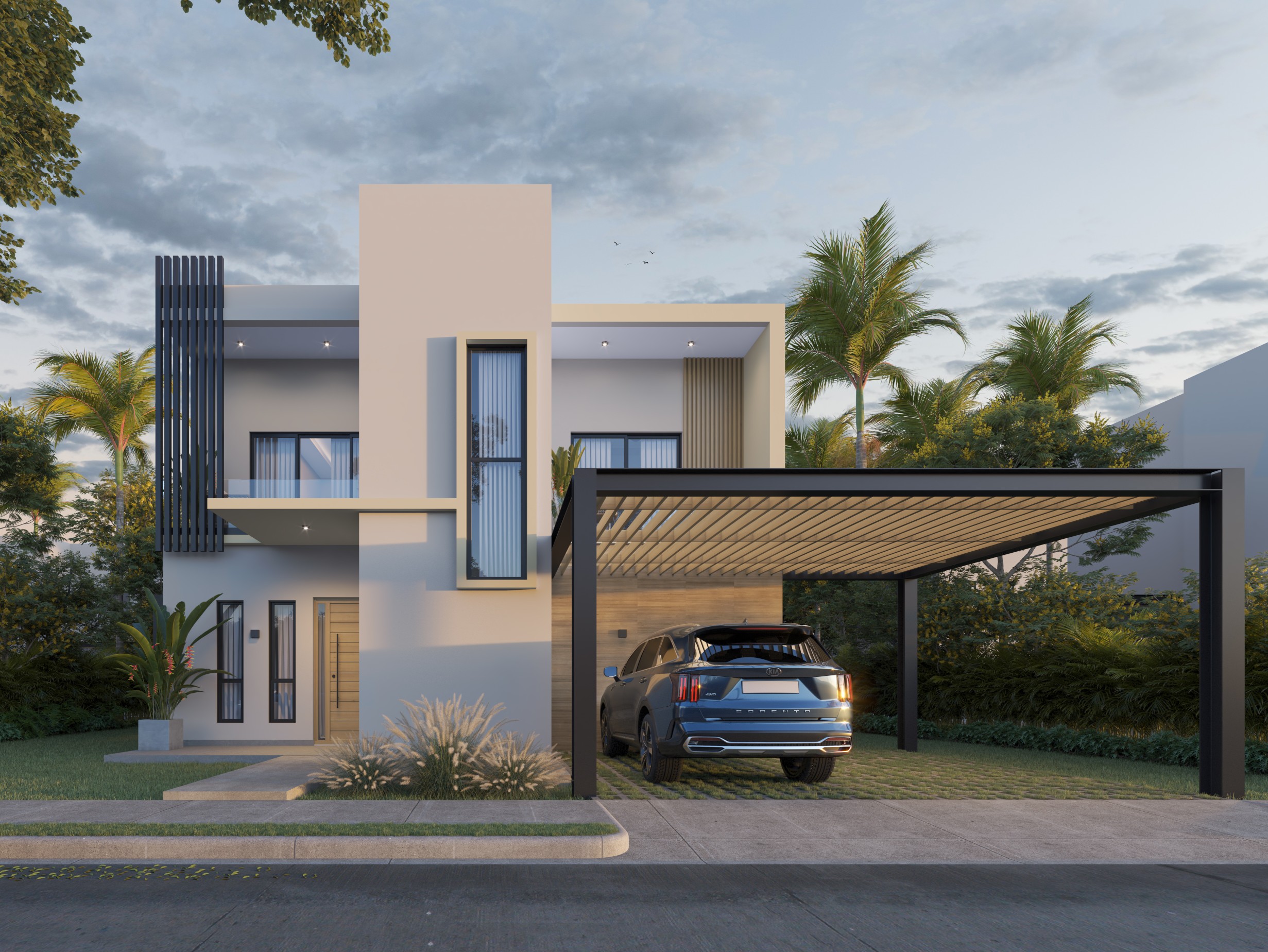 casas - Proyecto de villas y apartamentos a un km de Downtown Punta Cana.