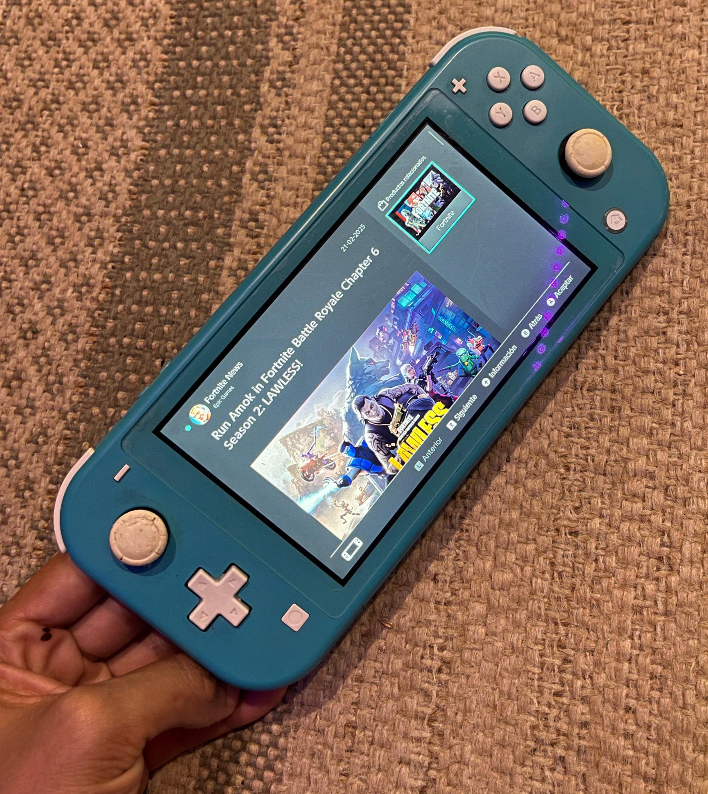 consolas y videojuegos - Nintendo switch lite 