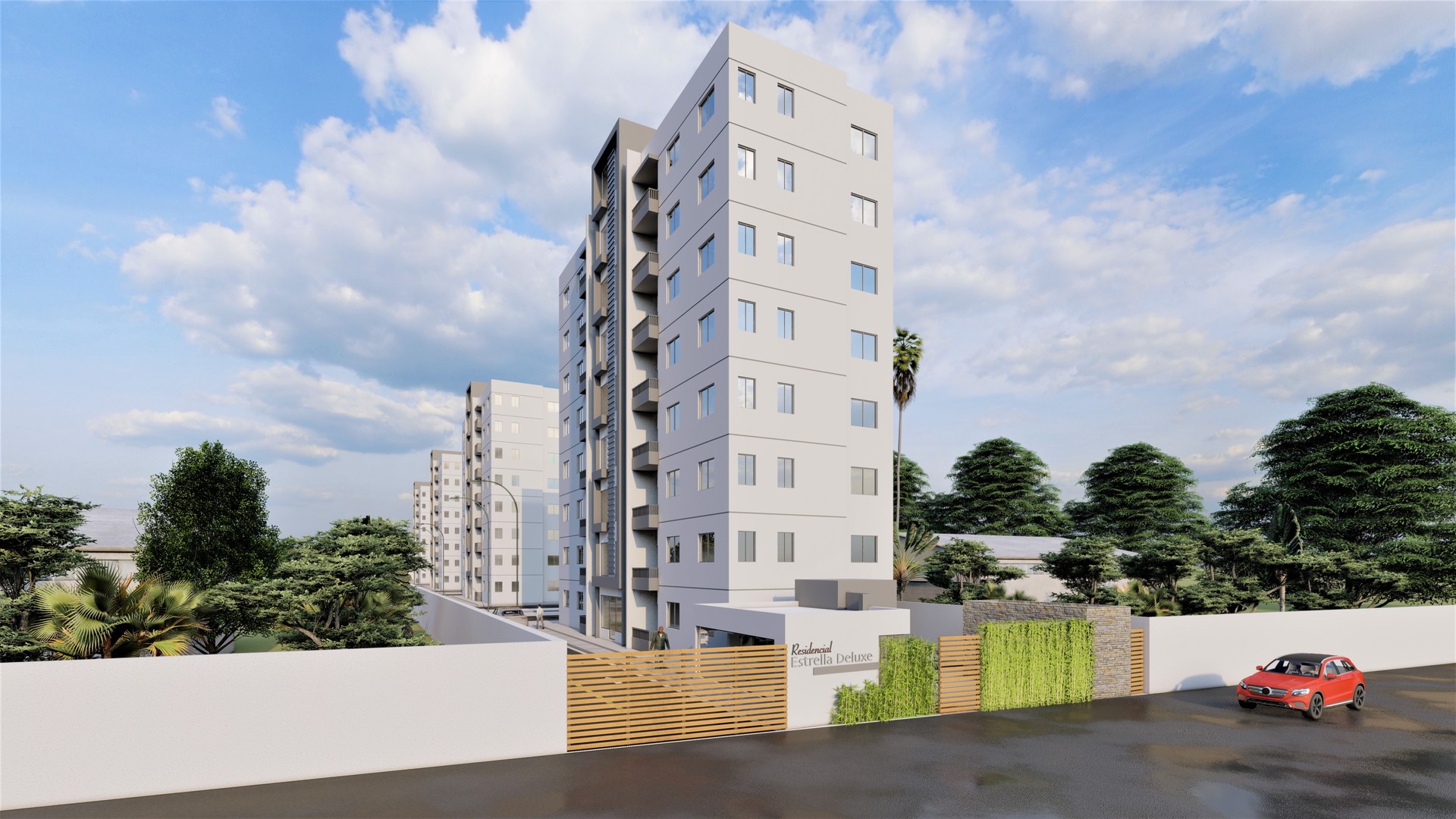 apartamentos - Residencial  de apartamento con Piscina En Santiago