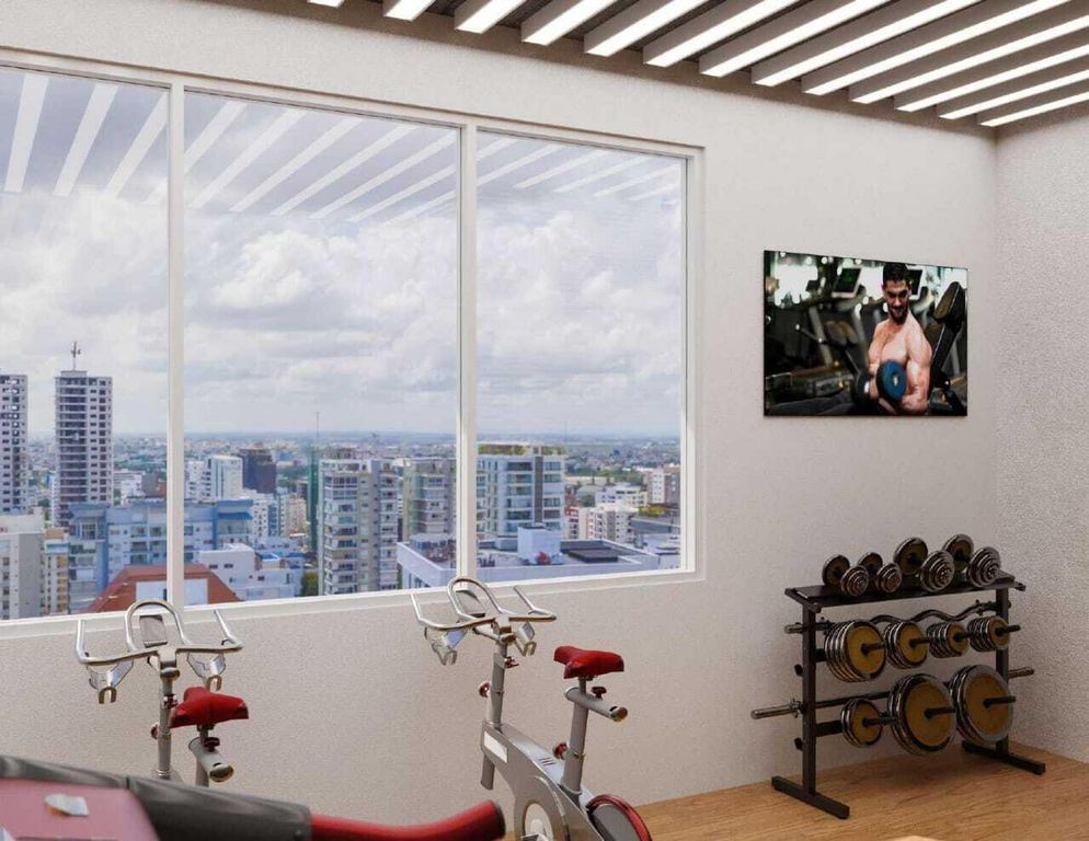 apartamentos - Apartamento en venta #24-1008 piscina, balcón, terraza, planta electrica. 5