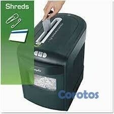 otros electronicos - Trituradora sin atascos de corte transversal Swingline,10 hojas EX10-06  3