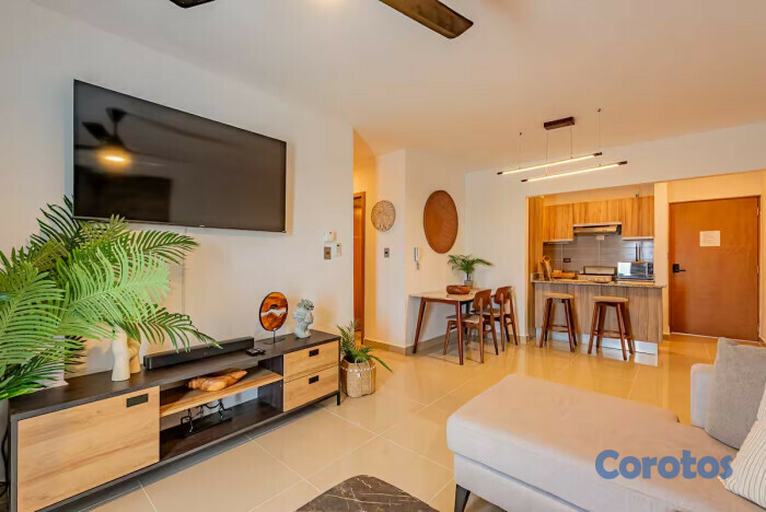 apartamentos - alquiler de apartamento amueblado en punta cana 3