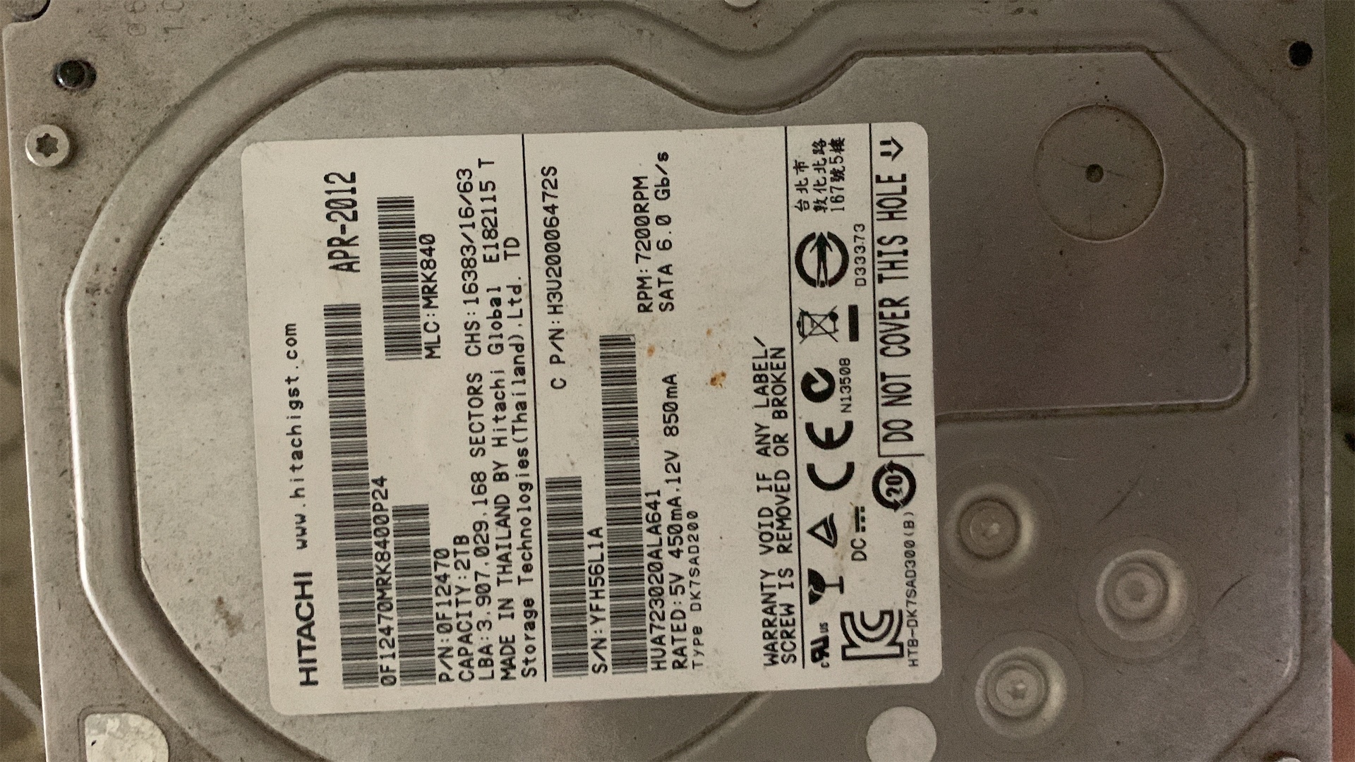 computadoras y laptops - Disco duro de 2tb 0