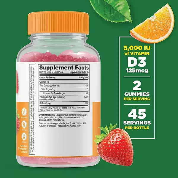 Salud y Equipamiento Médico - Vitamina D3 125mcg Doctors Fine 2