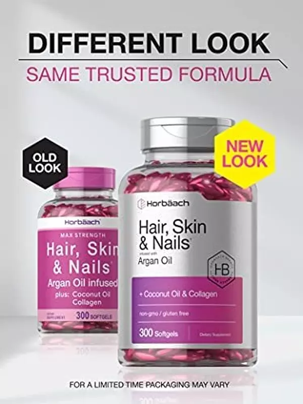 Salud y Equipamiento Médico - Vitaminas Cabello, Piel Y Uñas | 300 Capsulas Blandas | 2