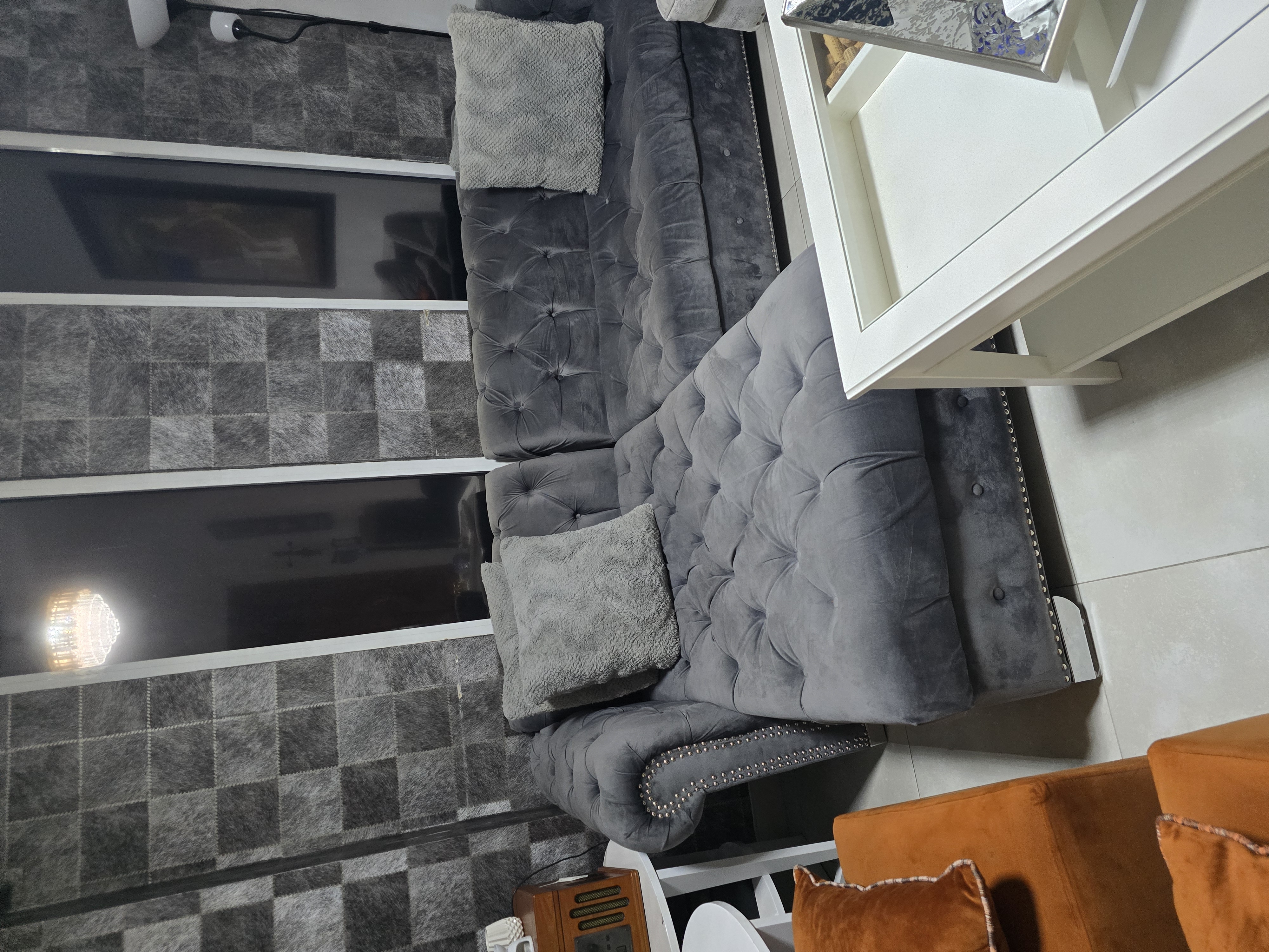muebles y colchones - SOFA modular 4 plazas, chaiselongue derecho 0