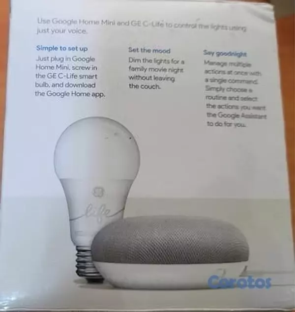 camaras y audio - Google Home Mini + Bombillo 2