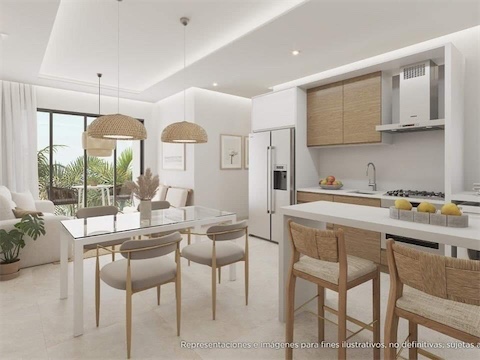 apartamentos - Venta de apartamento con bono primera vivienda en la ciudad Juan Bosh  2