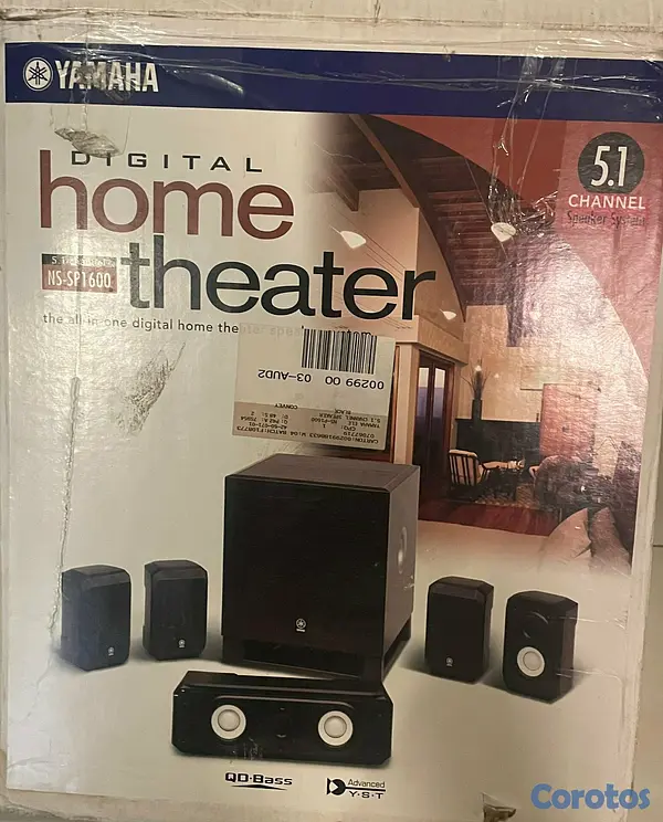 camaras y audio - Home Theather Yamaha NS-SP1600 con recividor inclu 1