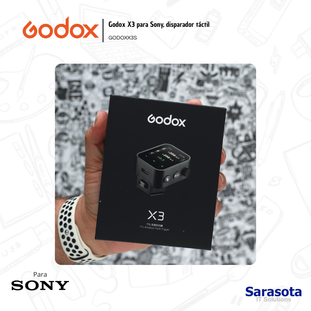 accesorios para electronica - Godox Disparador X3 para Sony Garantía 1 año 1