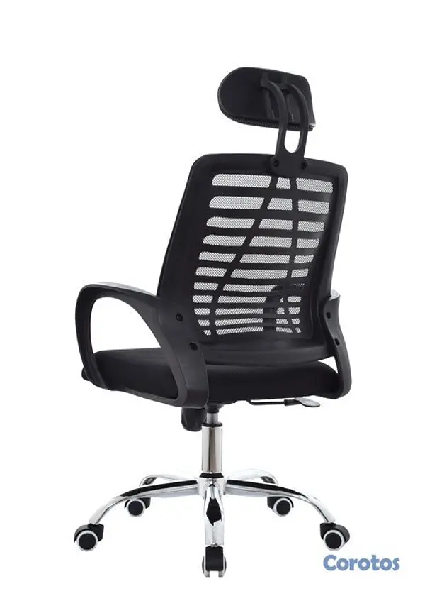 muebles y colchones - Silla Ejecutiva con Reposacabeza y Ajuste Completo 2