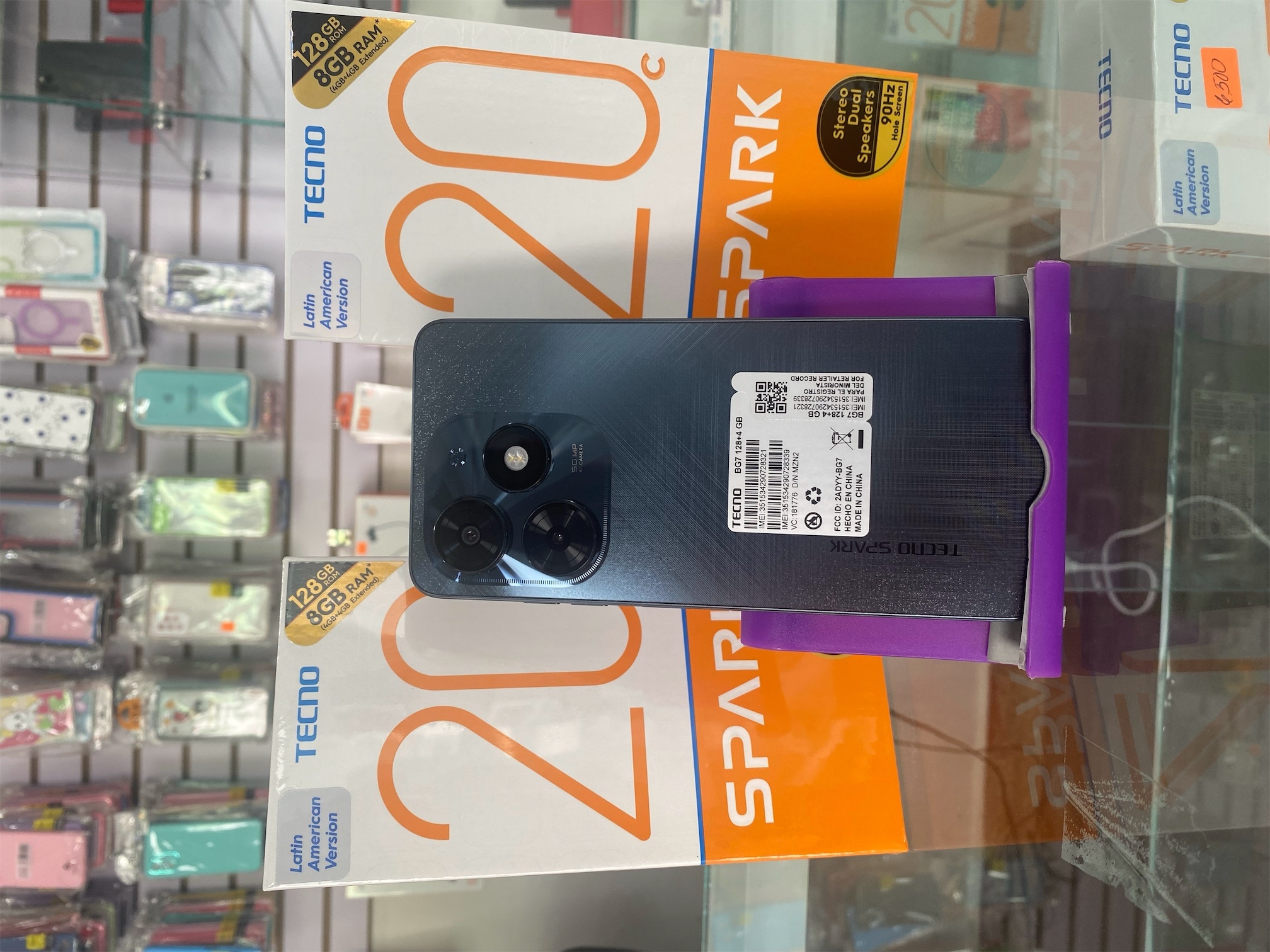 celulares y tabletas - TECNO SPARK 20c, 128 GB, Nuevo de caja con accesorios 0
