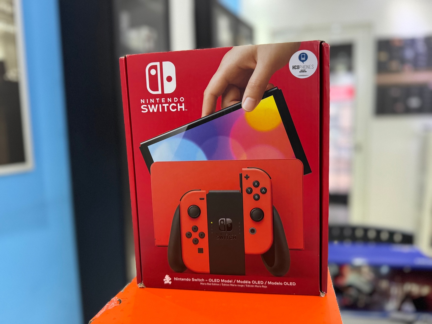 consolas y videojuegos - Consola Nintendo Switch OLED Version Mario Bros Sellado Garantía RD$ 19,400 NEG