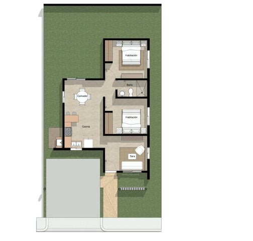 casas - Proyecto en venta Punta Cana #24-1876 dos dormitorios, piscina, área infantil.
 9