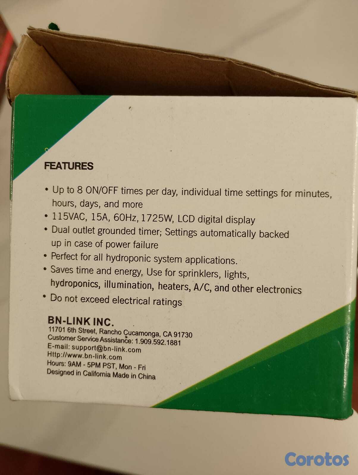 otros electronicos - Tomacorriente timer 6