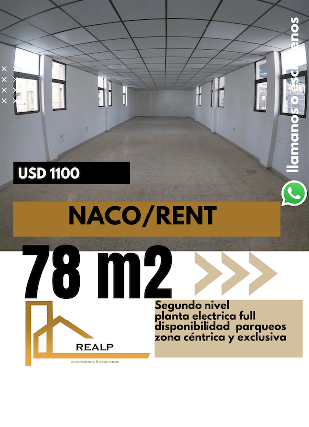 oficinas y locales comerciales - Espacio abierto Naco