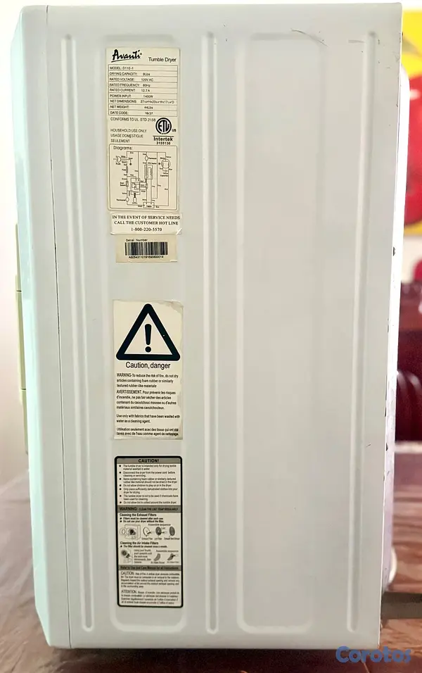 electrodomesticos - Secadora Eléctrica bajo consumo 2