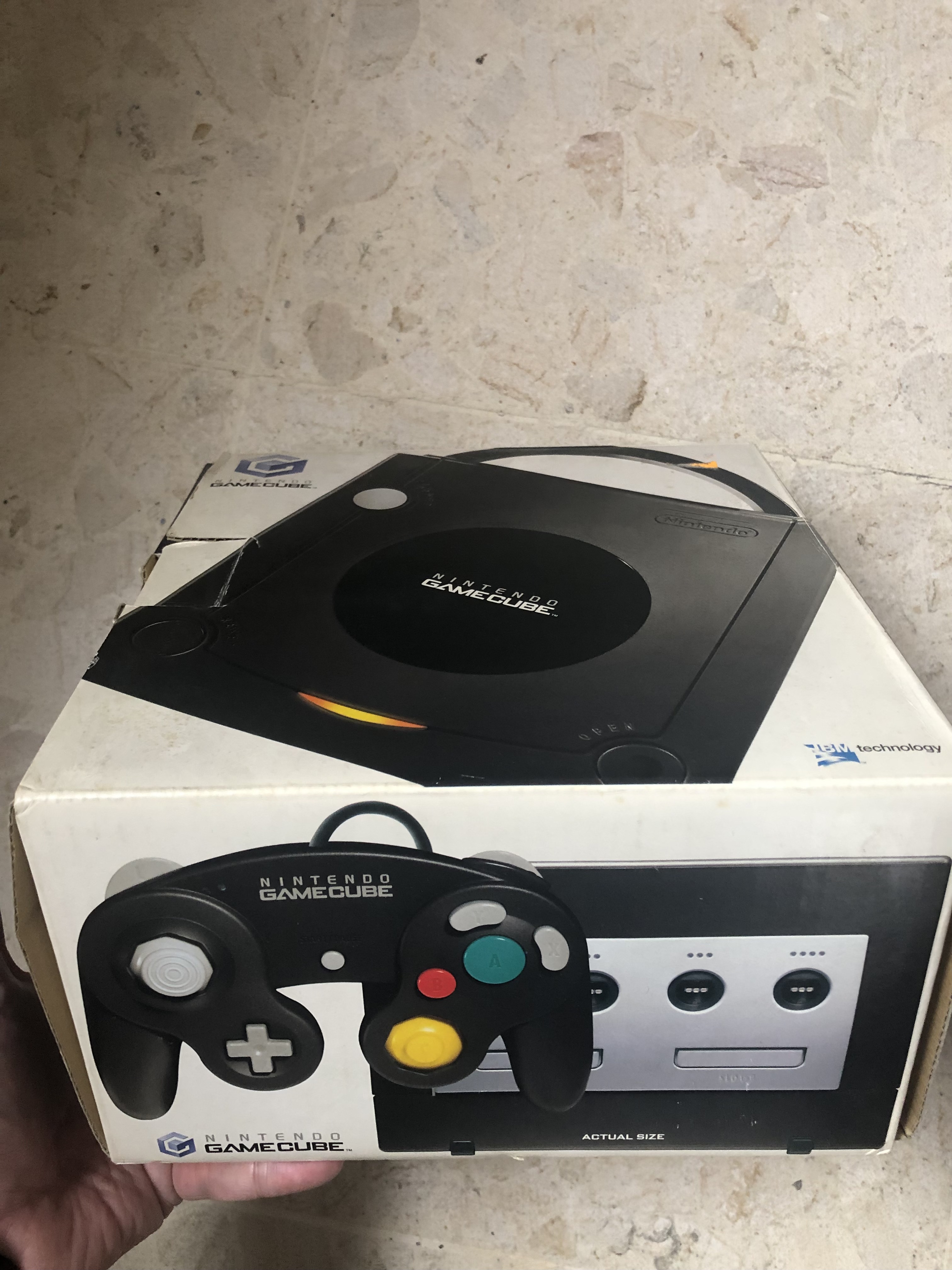 consolas y videojuegos - Nintendo GameCube en su caja con todos sus acceso  1