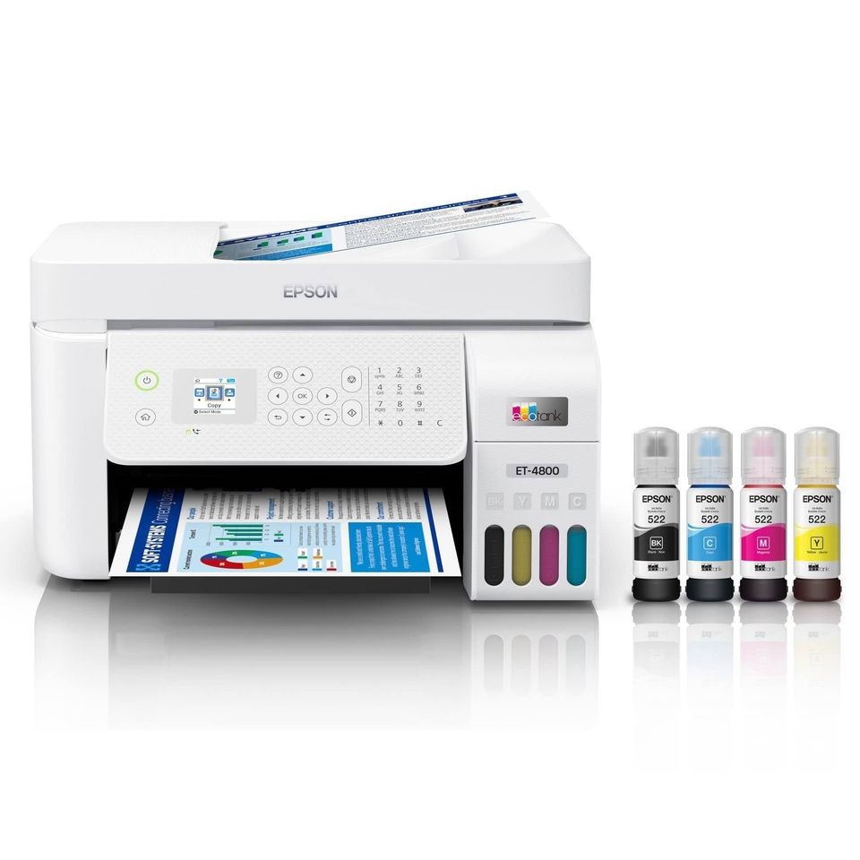 impresoras y scanners - Epson EcoTank ET-4800 Impresora