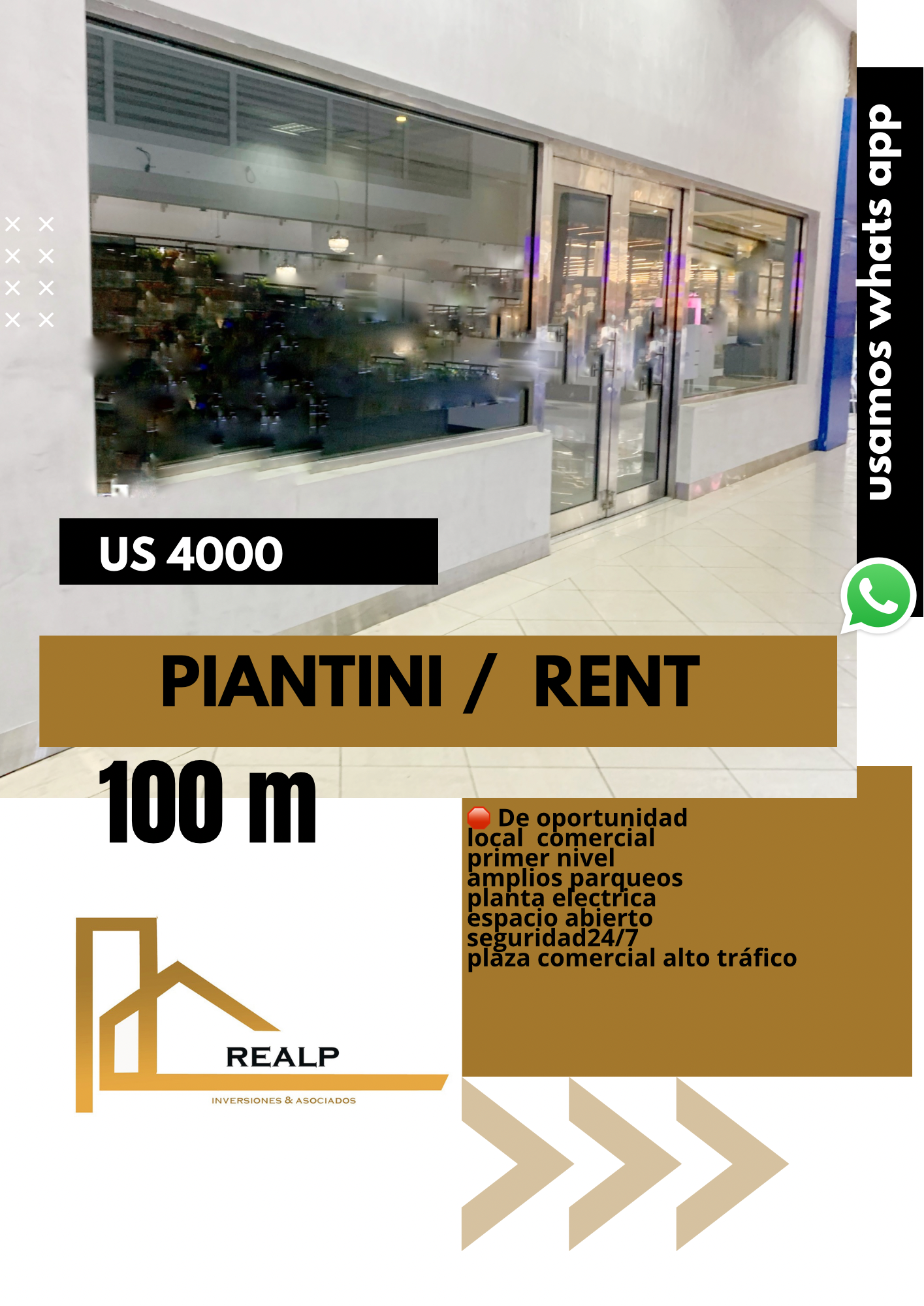 oficinas y locales comerciales - Local Piantini primer nivel