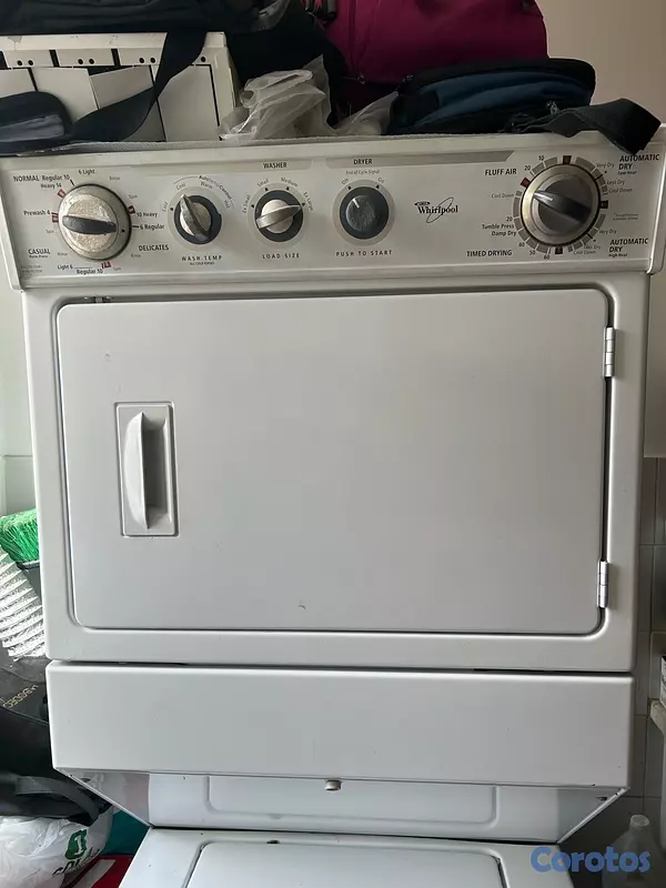 electrodomesticos - Torre lavadora secadora whirlpool 2