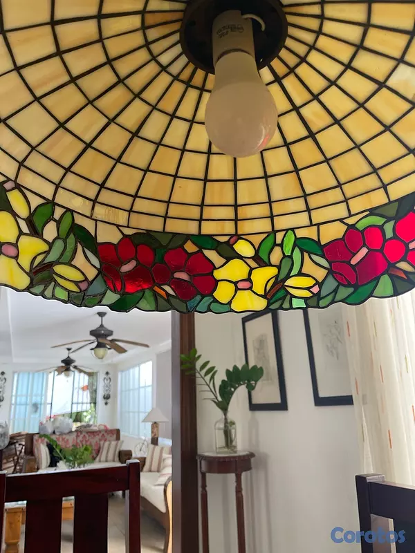 decoración y accesorios - lámpara de vitral  5
