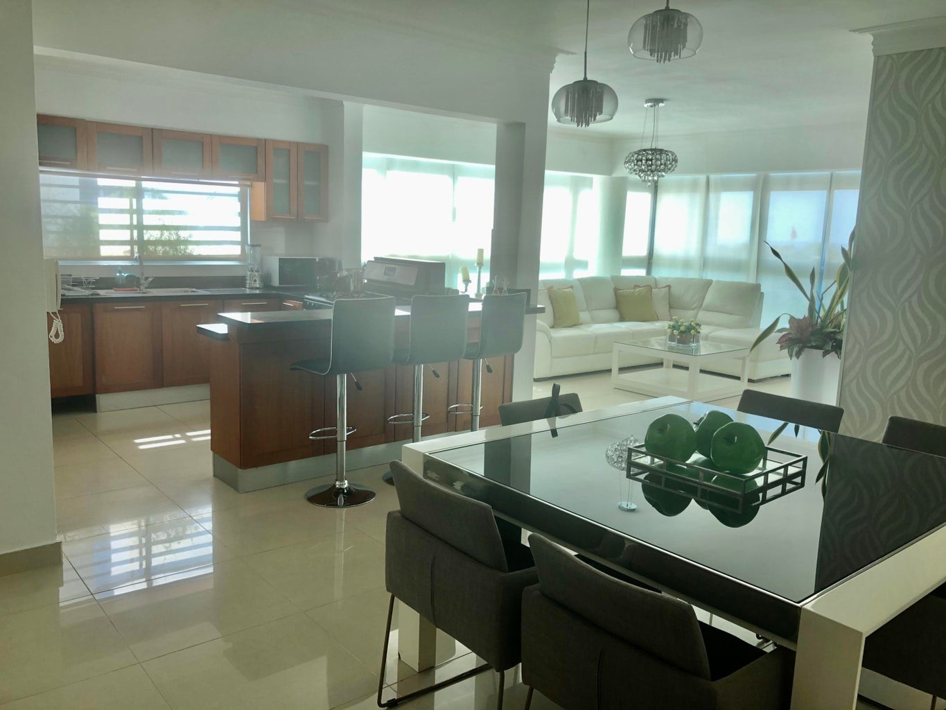 apartamentos - apartamento amueblado en excelente zona de la ciudad. Nivel 5 3