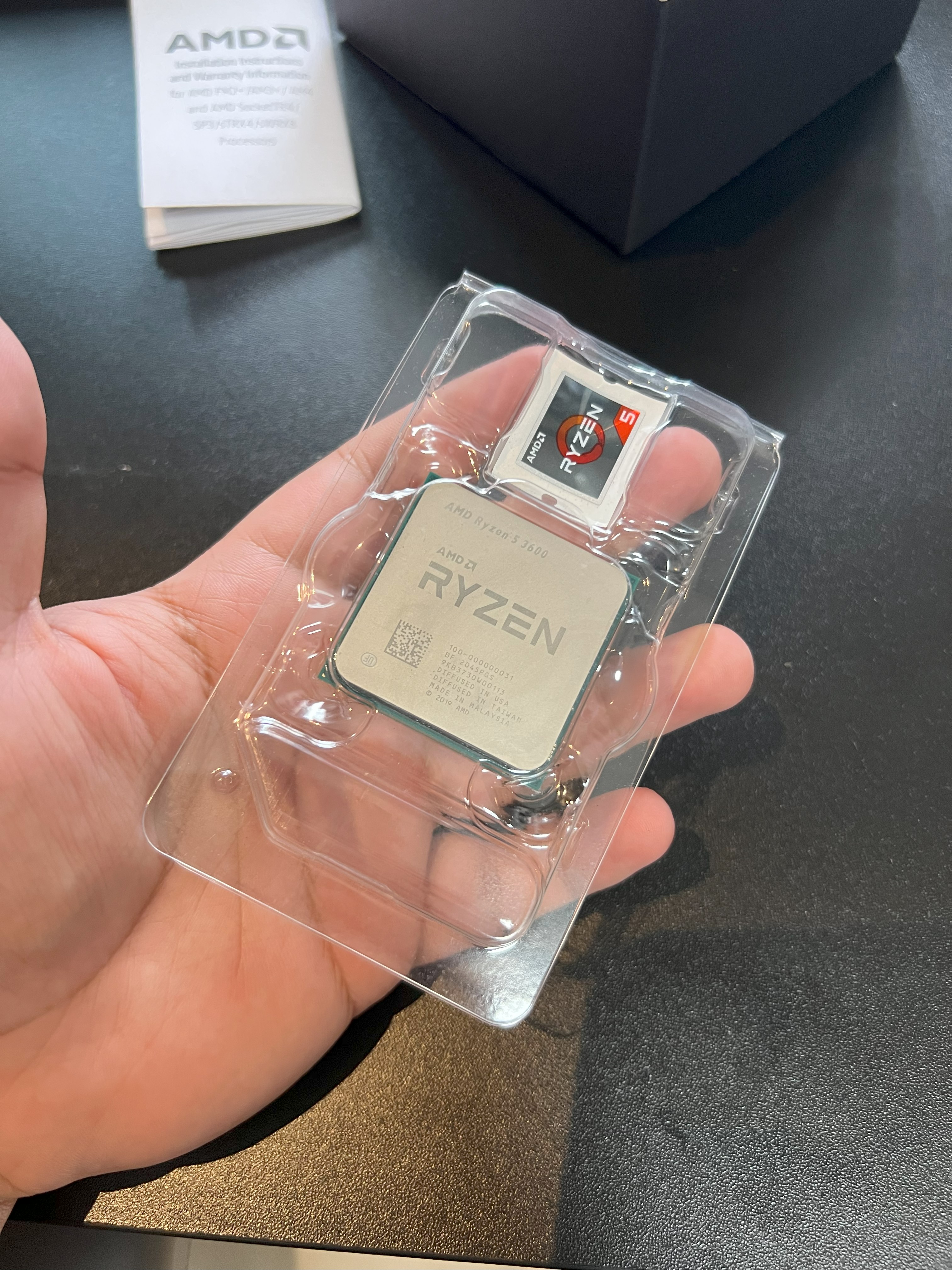 computadoras y laptops - AMD Ryzen 5 3600 Procesador Gaming 4