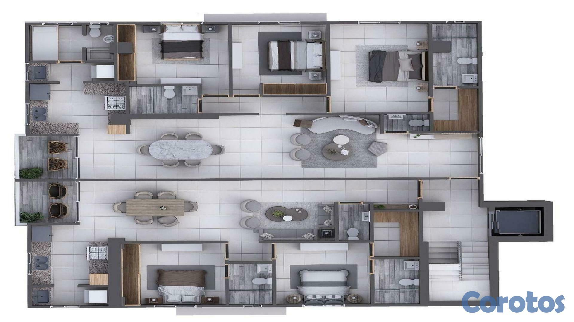 apartamentos - En Venta Apartamentos en el Millon de 2 y 3 habitaciones 5