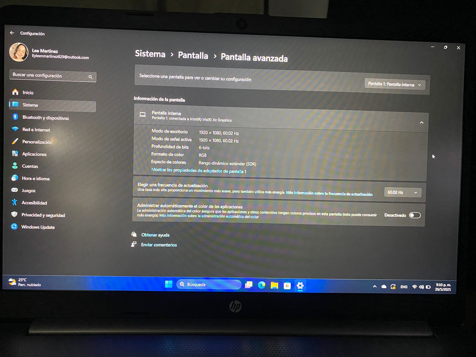computadoras y laptops - Laptop HP i7, 16GB RAM, SSD 512GB 2