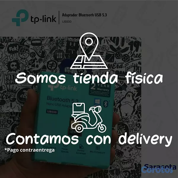 accesorios para electronica - TP-Link Adaptador Bluetooth USB 5.3 UB500 4