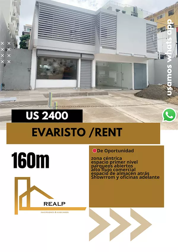 oficinas y locales comerciales - Local en evaristo céntrico  1