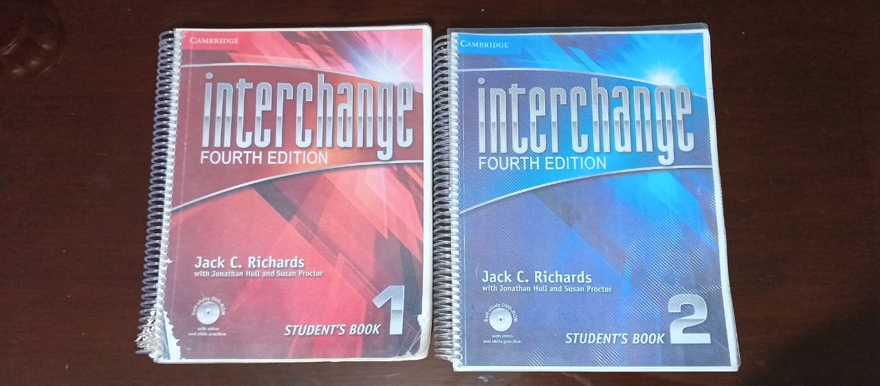 libros y revistas - Interchange Fourth Edition de Color Rojo y  Azul 0