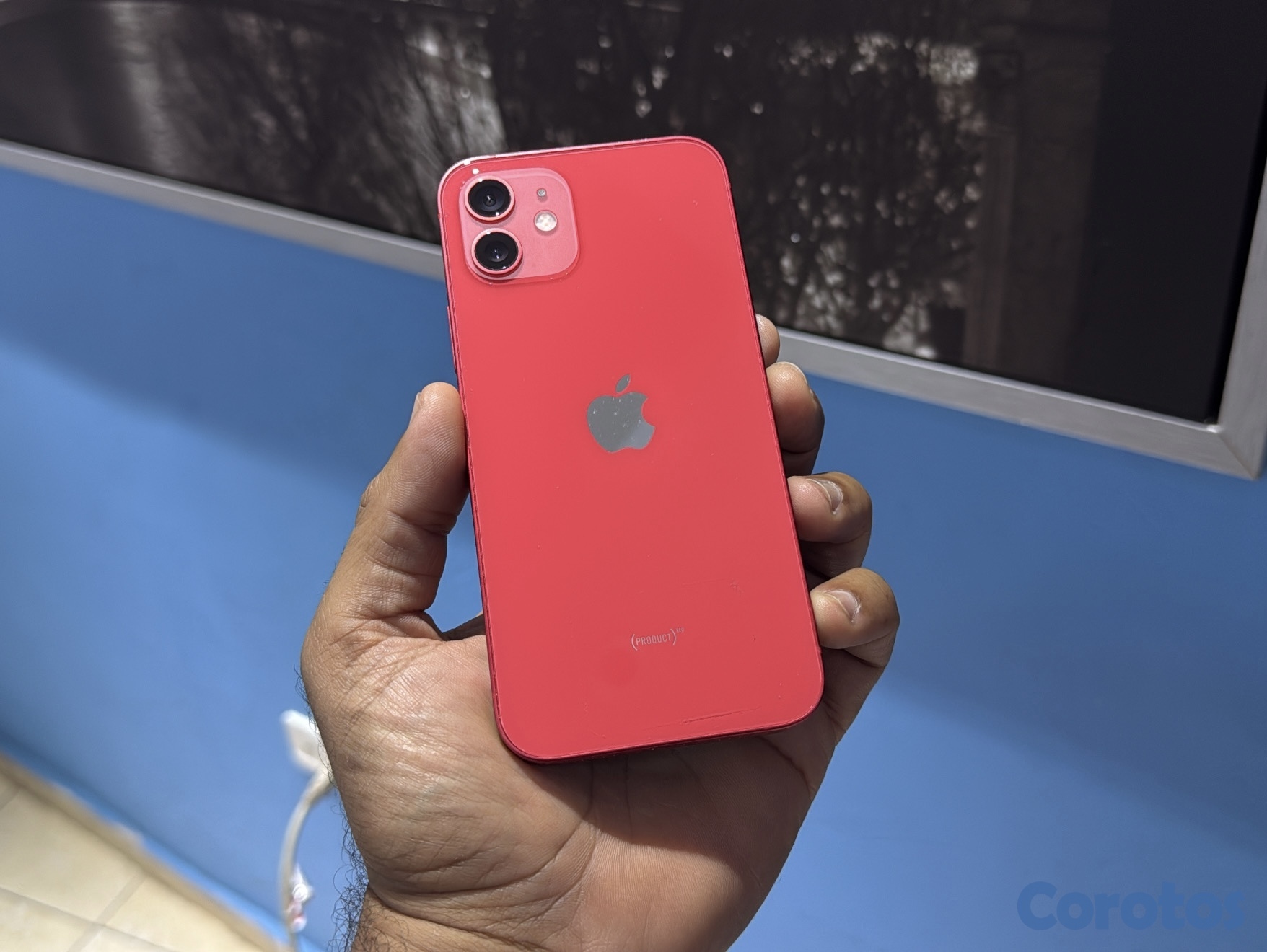 celulares y tabletas - iPhone 12 Normal 64GB Red Usado, Desi RD$ 15,800 N 1