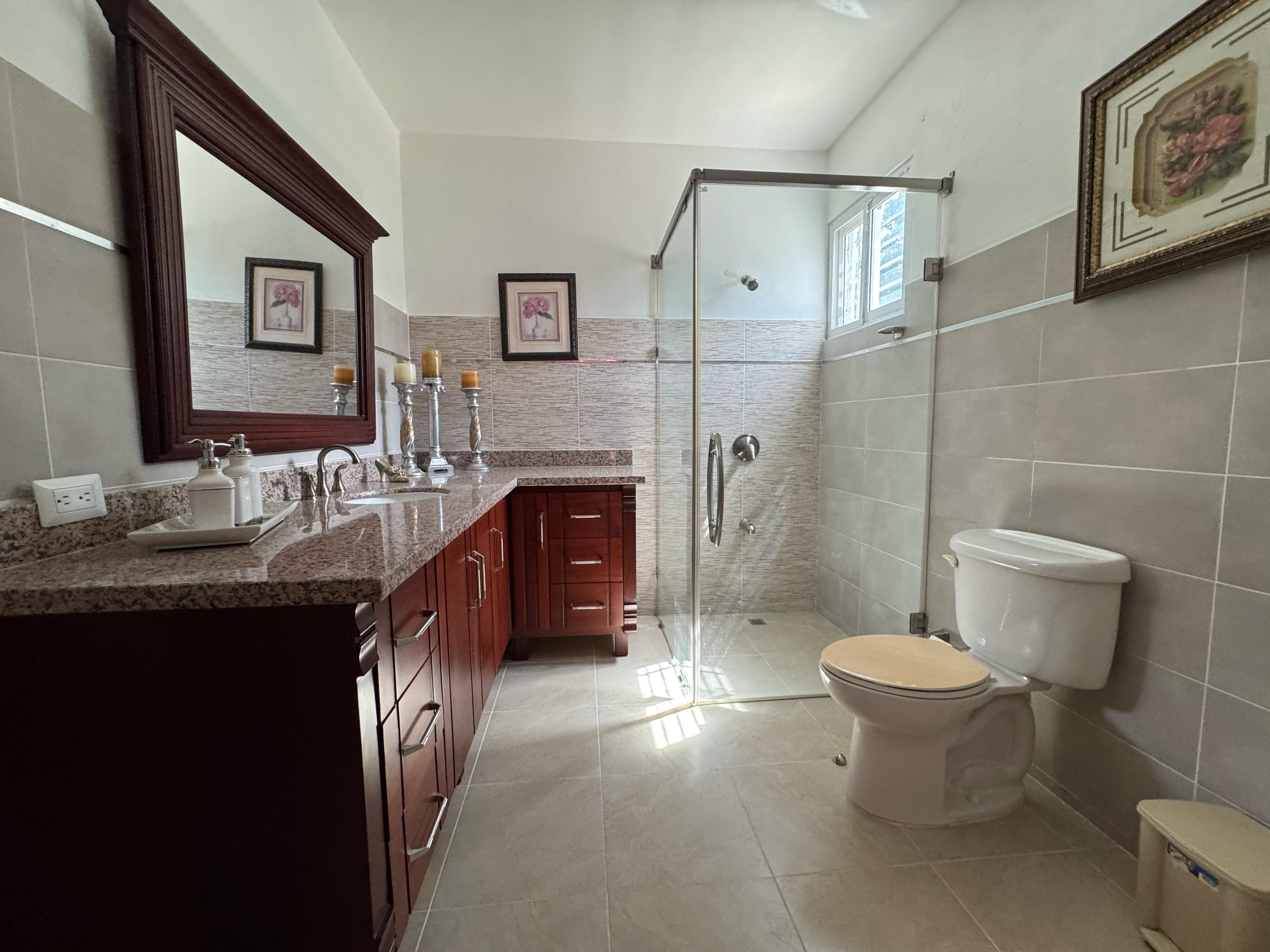 casas - CASA EN VENTA, RESIDENCIAL CERRADO EN GURABO, SANTIAGO, ESTANCIA ELIANNE. 9