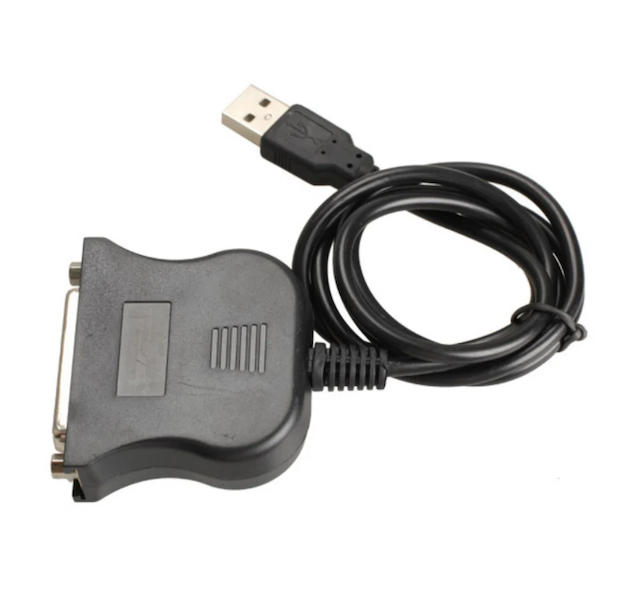 computadoras y laptops -  USB a 25 Pasadores DB25 hembra IEEE 1284 1