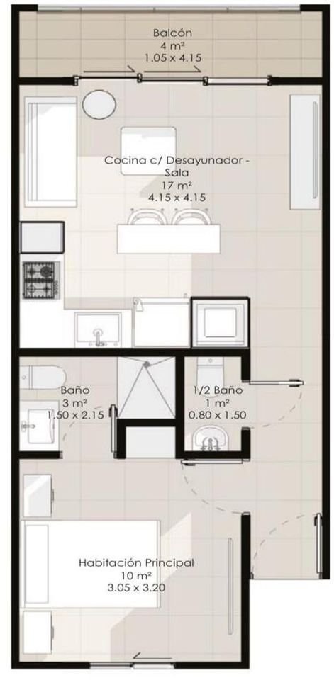 apartamentos - Venta apartamento en Panorama Garden, Vista Cana