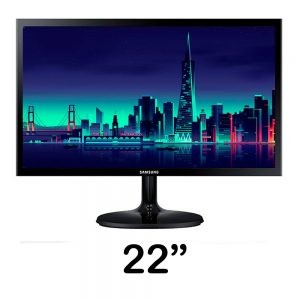 computadoras y laptops - MONITOR SAMSUNG 22" FHD (1920X1080) SUPER SLIM, , 60 HZ, 5MS, 1 HDMI. 0