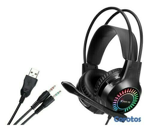 computadoras y laptops - AUDIFONO CON MICROFONO HEADSET GAMING 120 dB
XTRIKE ME GH709
 2