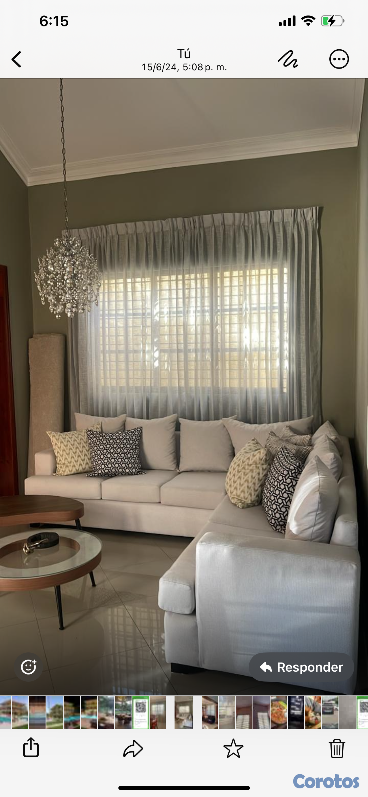 muebles y colchones - Juego de muebles en L color beige como nuevo  3