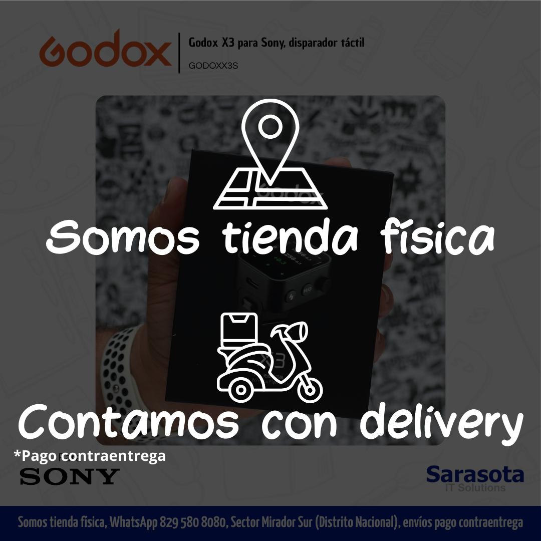 accesorios para electronica - Godox Disparador X3 para Sony Garantía 1 año 2