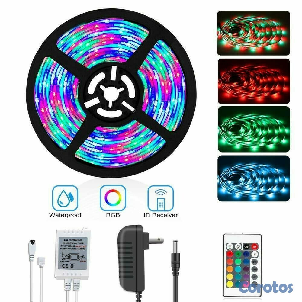 otros electronicos - Tiras led RGB 5 metros - 15 pies 1